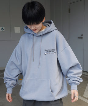 【MARK GONZALES ARTWORK COLLECTION / マーク ゴンザレス】別注 ビッグシルエット イラストバックプリント プルオーバーパーカー