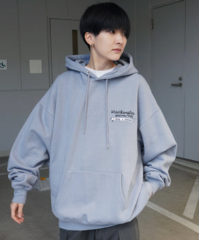 【MARK GONZALES ARTWORK COLLECTION / マーク ゴンザレス】別注 ビッグシルエット イラストバックプリント プルオーバーパーカー