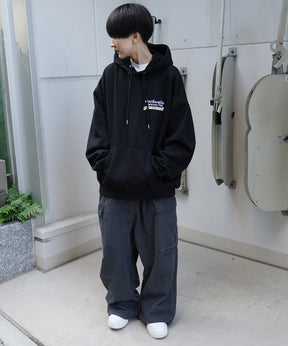 【MARK GONZALES ARTWORK COLLECTION / マーク ゴンザレス】別注 ビッグシルエット イラストバックプリント プルオーバーパーカー