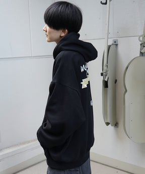 【MARK GONZALES ARTWORK COLLECTION / マーク ゴンザレス】別注 ビッグシルエット イラストバックプリント プルオーバーパーカー