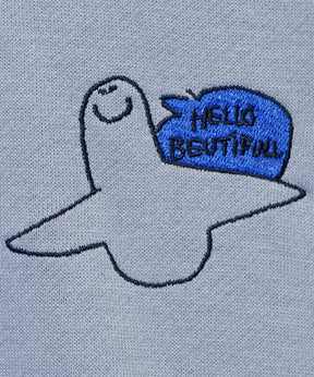 【MARK GONZALES ARTWORK COLLECTION / マーク ゴンザレス】別注 ビッグシルエット イラストバックプリント プルオーバーパーカー