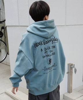 【MARK GONZALES ARTWORK COLLECTION / マーク ゴンザレス】別注 ビッグシルエット イラストバックプリント プルオーバーパーカー
