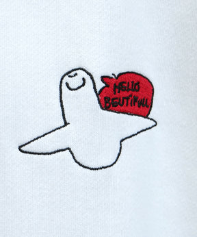 【MARK GONZALES ARTWORK COLLECTION / マーク ゴンザレス】別注 ビッグシルエット イラストバックプリント プルオーバーパーカー