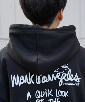【MARK GONZALES ARTWORK COLLECTION / マーク ゴンザレス】別注 ビッグシルエット イラストバックプリント プルオーバーパーカー
