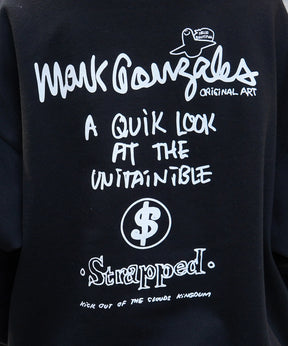 【MARK GONZALES ARTWORK COLLECTION / マーク ゴンザレス】別注 ビッグシルエット イラストバックプリント プルオーバーパーカー