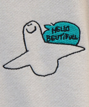 【MARK GONZALES ARTWORK COLLECTION / マーク ゴンザレス】別注 ビッグシルエット イラストバックプリント プルオーバーパーカー