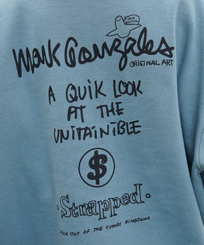 【MARK GONZALES ARTWORK COLLECTION / マーク ゴンザレス】別注 ビッグシルエット イラストバックプリント プルオーバーパーカー