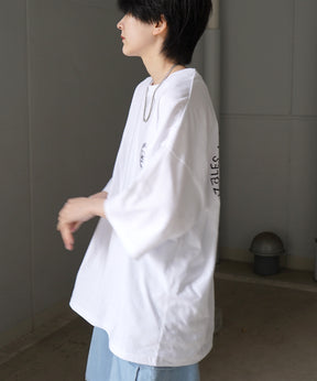 【MARK GONZALES ARTWORK COLLECTION / マーク ゴンザレス】フロント / バックプリント ワンポイント刺繍 モチーフ ビッグシルエットTシャツ