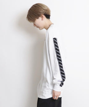 【Kappa/カッパ】別注 袖テープ 刺繍ロゴ ビッグシルエットロンT