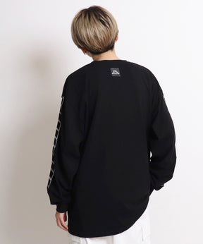 【Kappa/カッパ】別注 袖テープ 刺繍ロゴ ビッグシルエットロンT