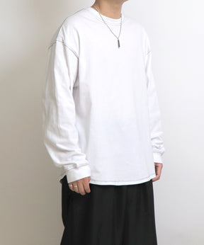ルーズシルエット クルーネック ベーシックロンT