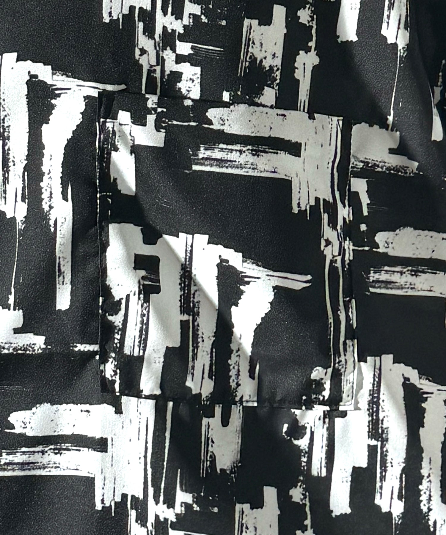 ビッグシルエット オープンカラー総柄半袖シャツ フラワー / 幾何学 25SS