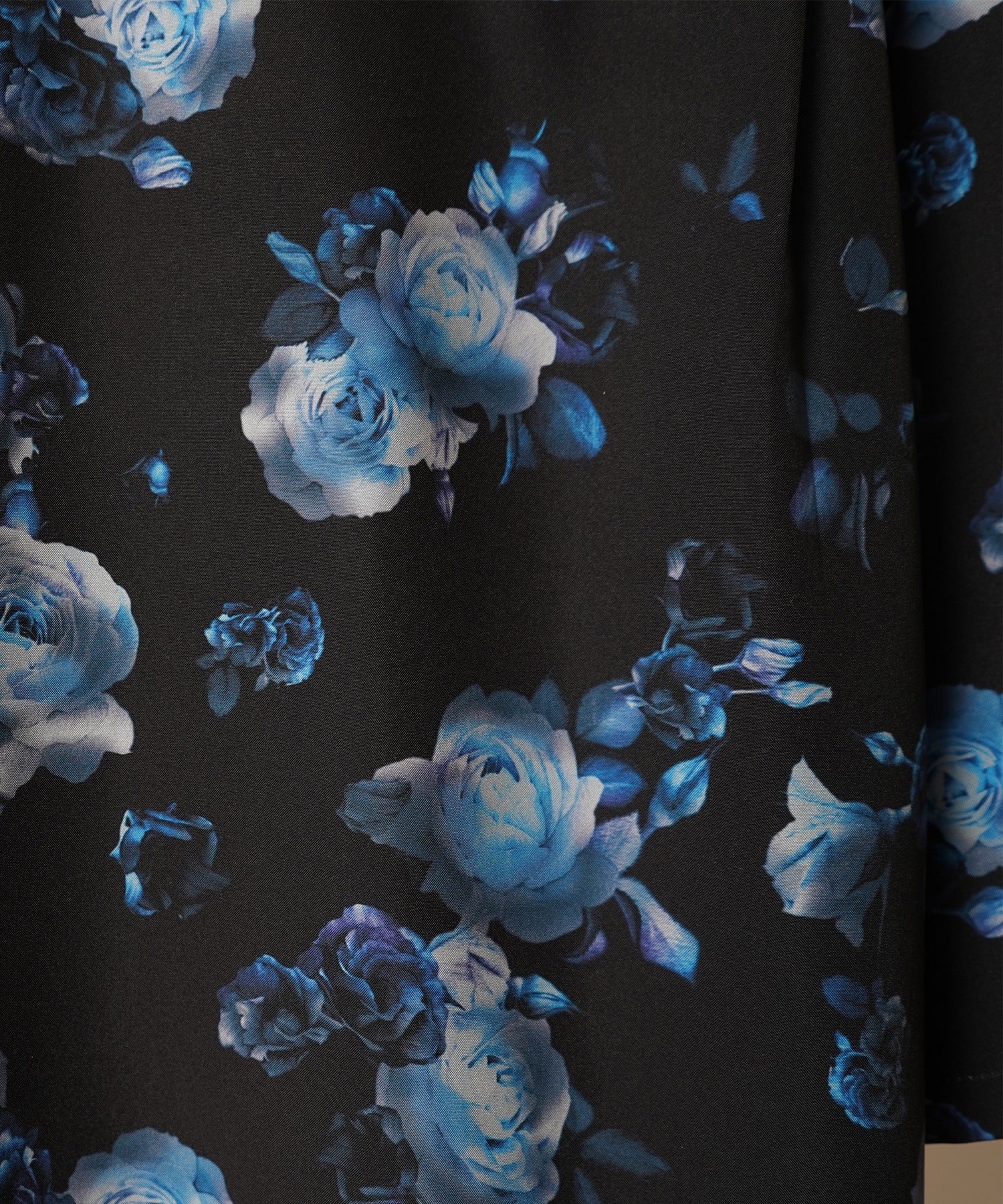 ビッグシルエット オープンカラー総柄半袖シャツ フラワー / 幾何学 25SS