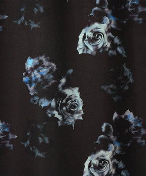 ビッグシルエット オープンカラー総柄半袖シャツ フラワー / 幾何学 25SS