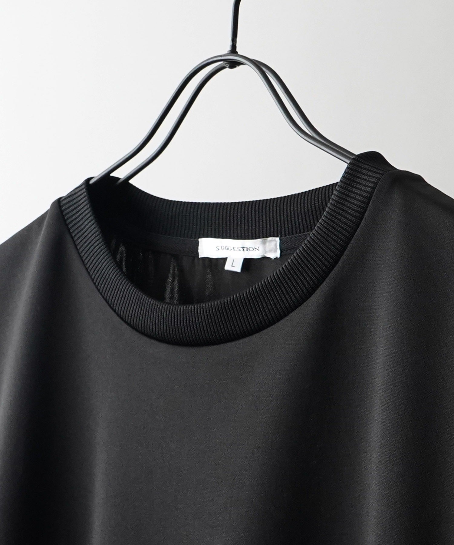 異素材切替Tシャツ