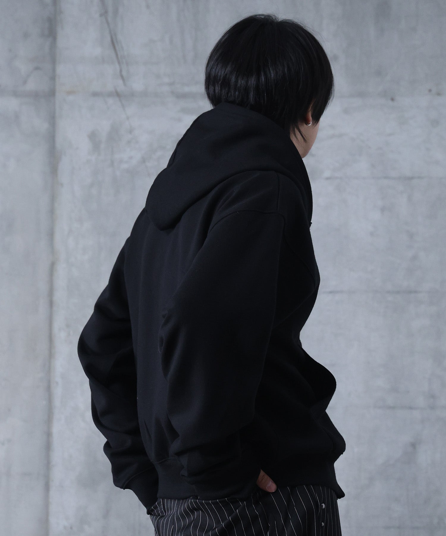 サムホール フルジップフーディ