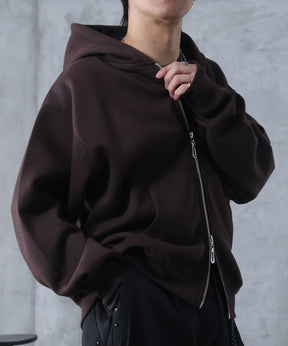 サムホール フルジップフーディ