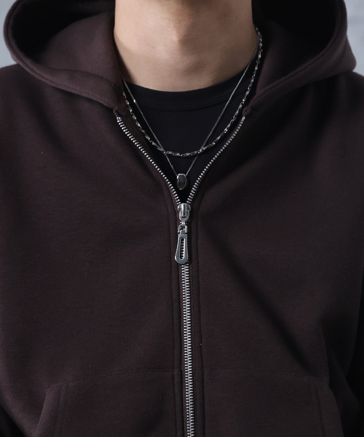 サムホール フルジップフーディ