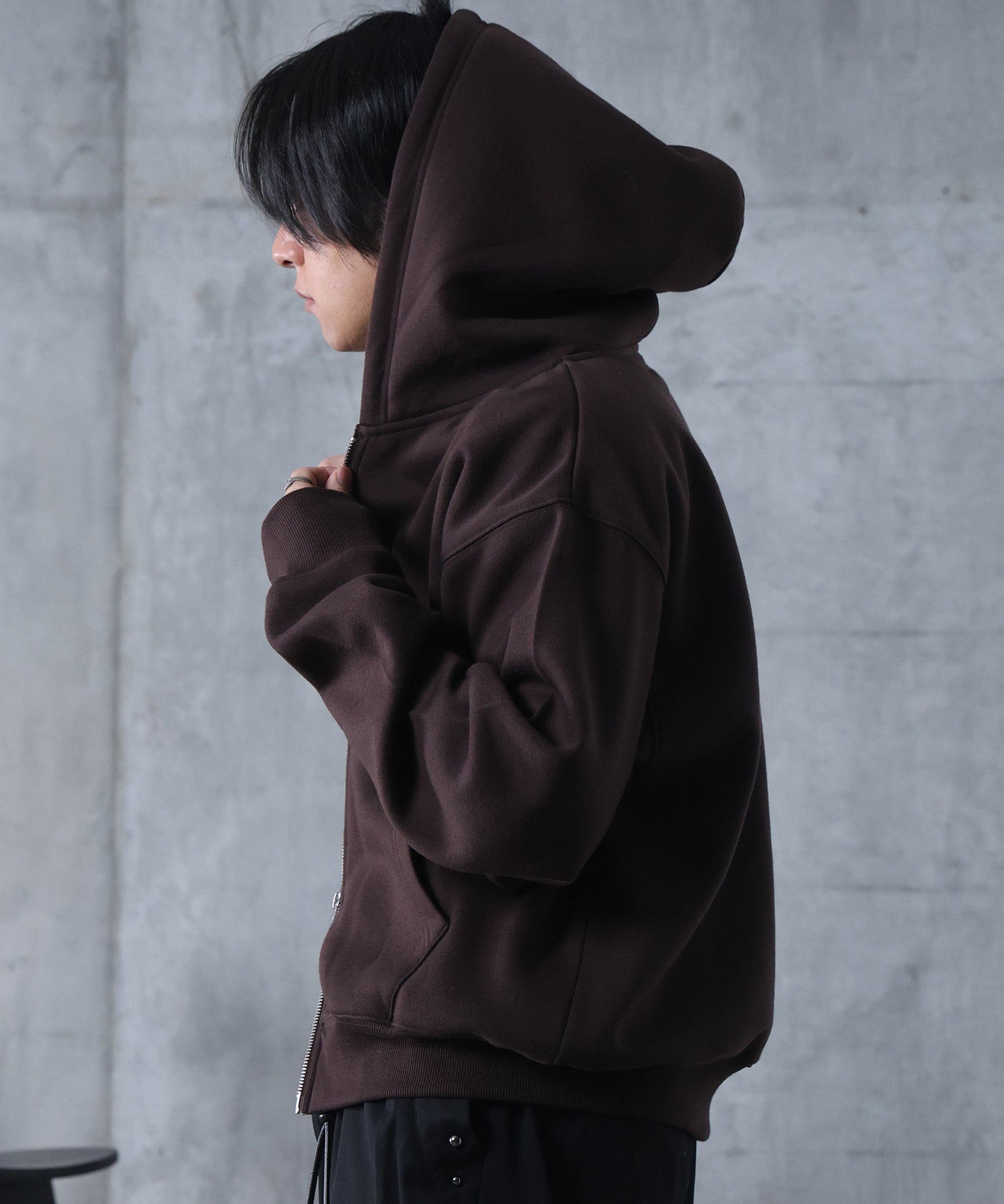 サムホール フルジップフーディ