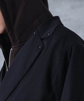 スタッズ ショート ダブルジャケット