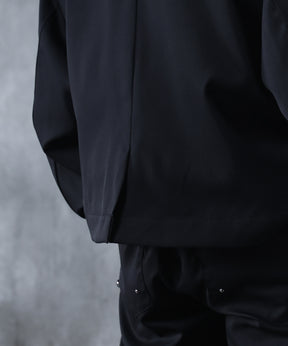 スタッズ ショート ダブルジャケット