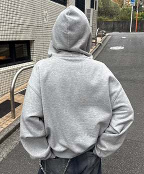 タギング総柄 フルジップフーディ