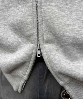 タギング総柄 フルジップフーディ