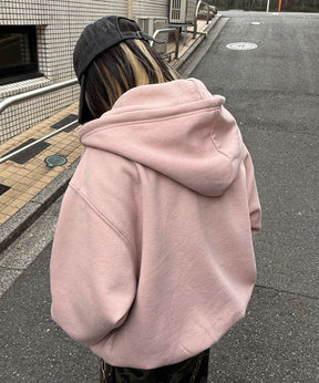 タギング総柄 フルジップフーディ