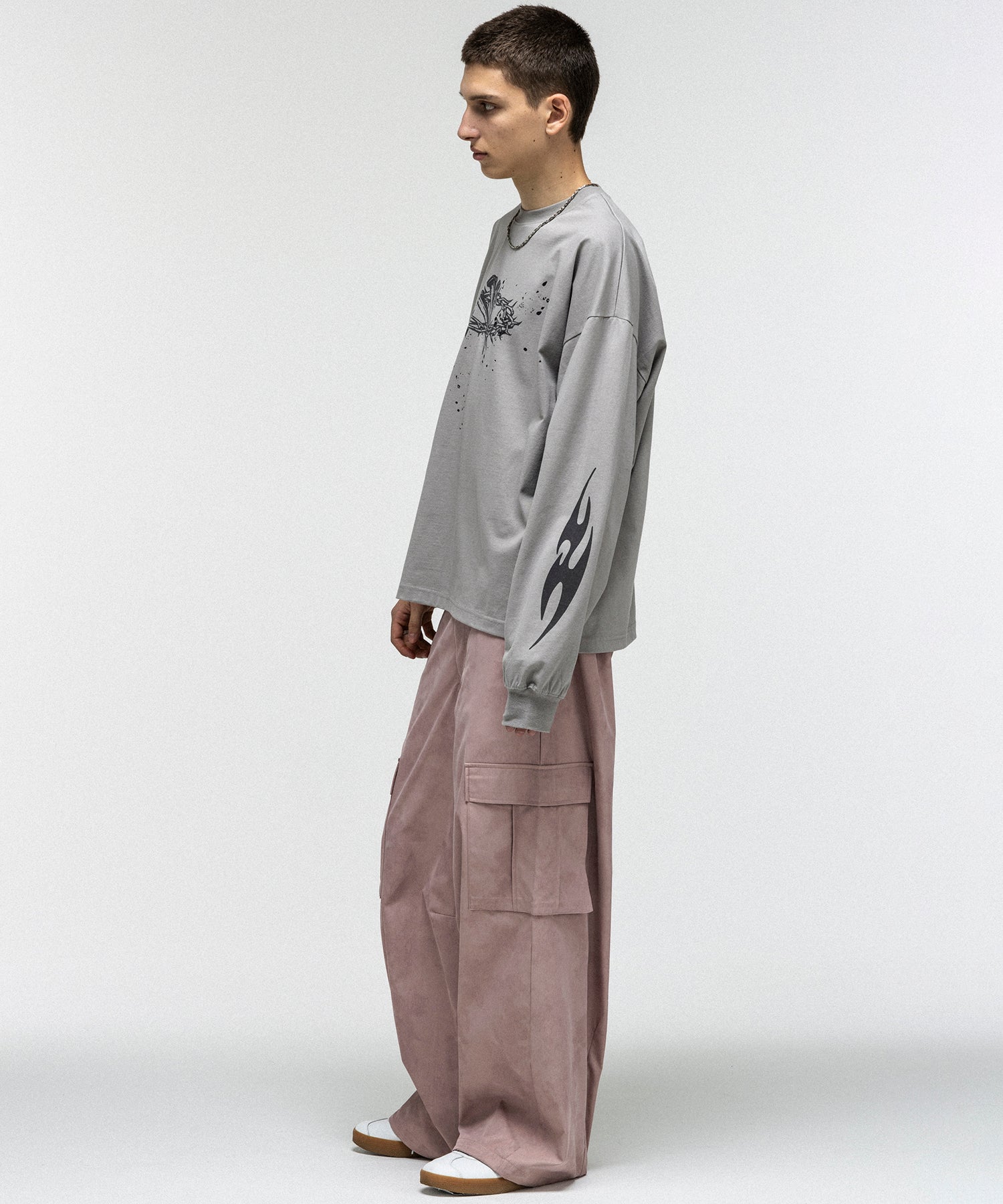 GRAPHIC LONG SLEEVE TEE / グラフィックロングスリーブTシャツ