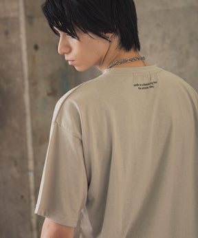 ウォーキングC ワンポイント刺繍ロゴ ビッグシルエット半袖Tシャツ