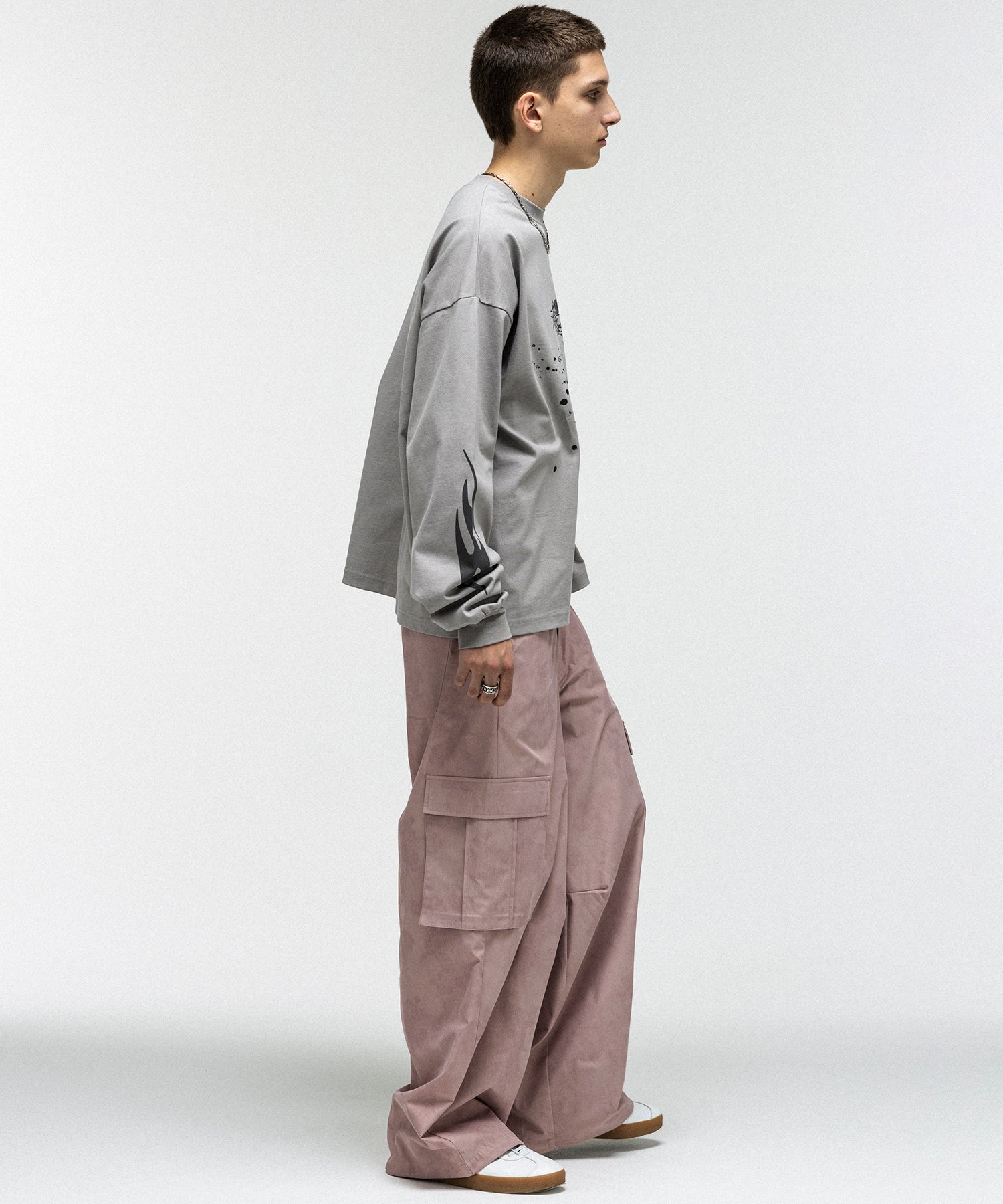 GRAPHIC LONG SLEEVE TEE / グラフィックロングスリーブTシャツ