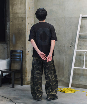 2-TUCK BACK EMBROIDERED DENIM PANTS / ツータック バック刺繍入り デニムパンツ