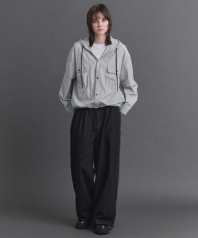Long-sleeved Shirt Hoodie / 長袖シャツパーカー