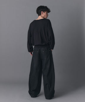 V-neck High Gauge Knit / Vネックハイゲージニット