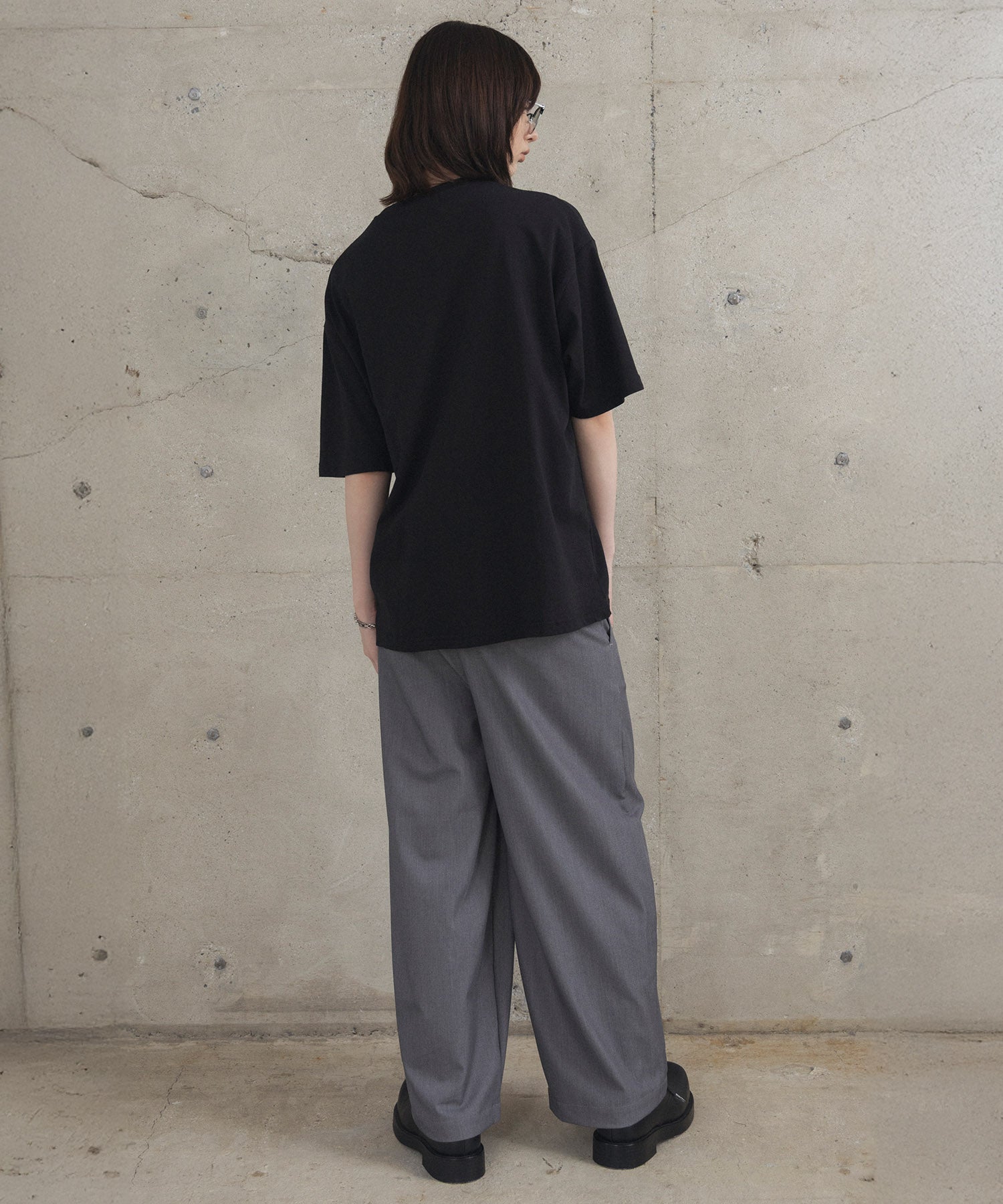 アブストラクト絵画 フロントプリント 半袖Tシャツ
