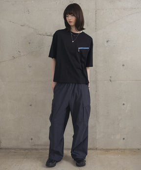 Zip-detail Tee / ジップディテールTシャツ