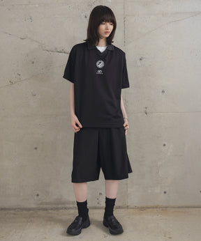 フロントプリント サイドライン ユニフォーム半袖Tシャツ