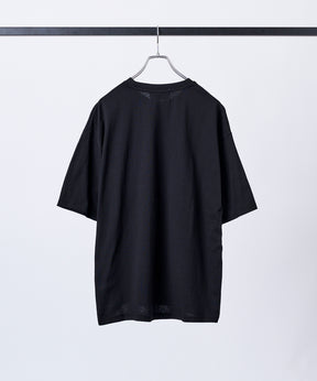 アブストラクトグラフィック箔プリント 半袖Tシャツ