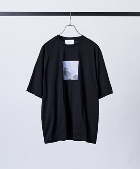 アブストラクト絵画 フロントプリント 半袖Tシャツ