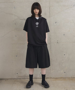 フロントプリント サイドライン ユニフォーム半袖Tシャツ