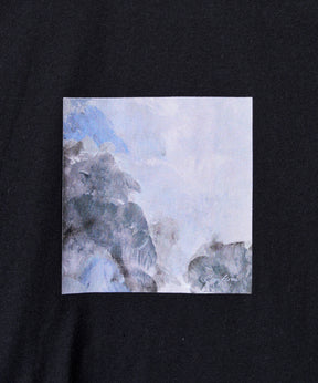 アブストラクト絵画 フロントプリント 半袖Tシャツ