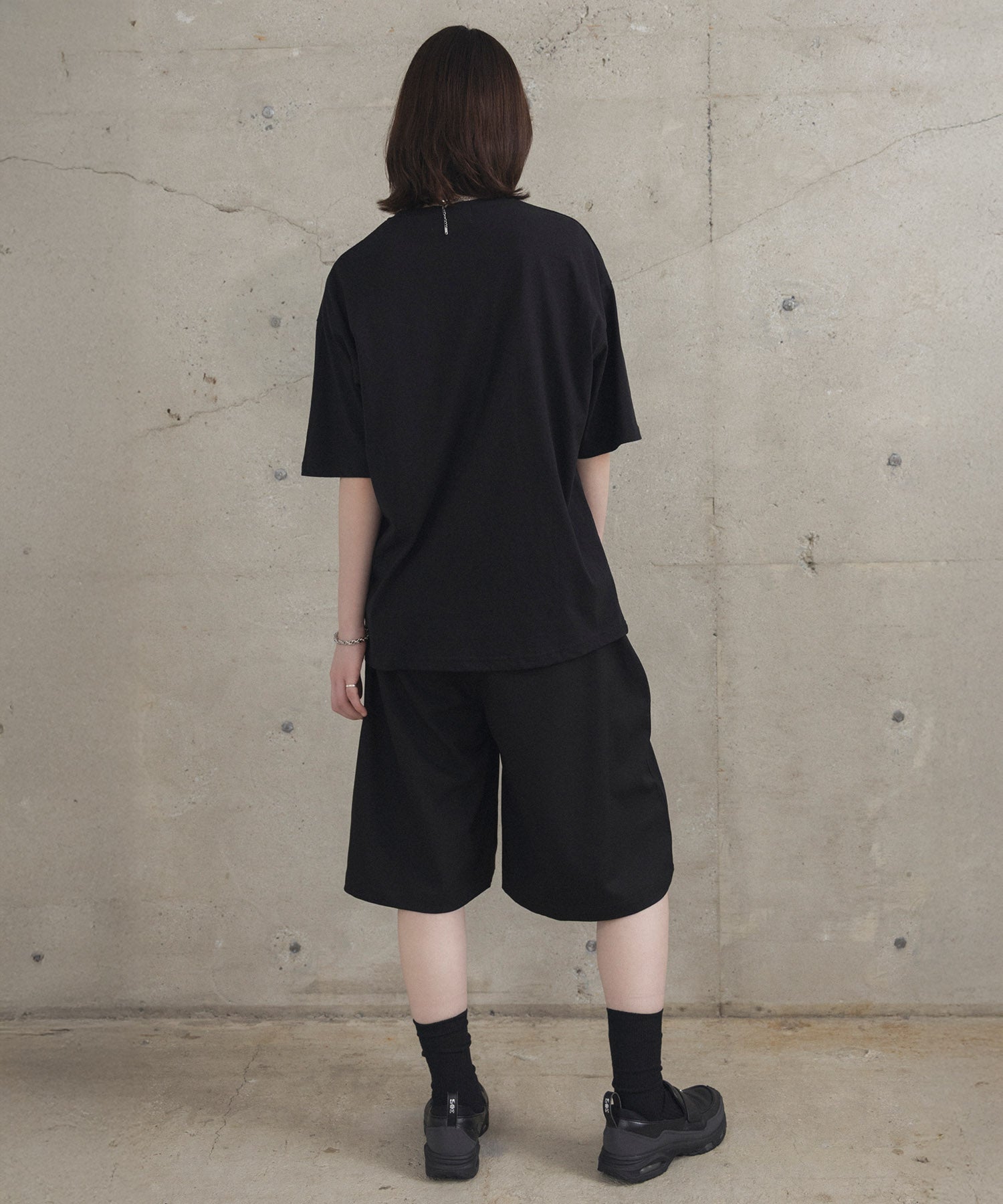 アブストラクト絵画 フロントプリント 半袖Tシャツ