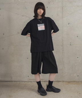 アブストラクト絵画 フロントプリント 半袖Tシャツ