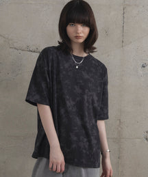 ビックシルエット 総柄プリント 半袖Ｔシャツ