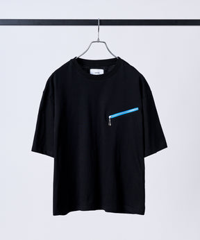 Zip-detail Tee / ジップディテールTシャツ