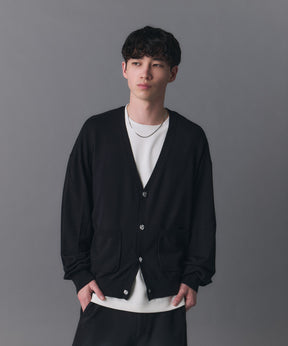 Stone-like Button Cardigan / ストーンライクボタンカーディガン