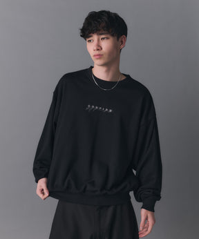 Confirm Logo Embroidery Crew Sweat / "Confirm"ロゴ刺繍クルースウェット