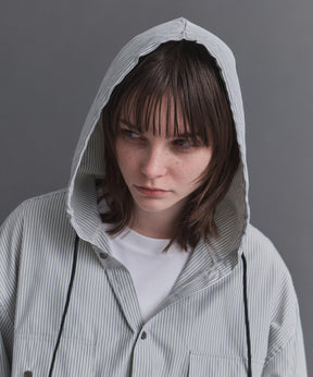 Long-sleeved Shirt Hoodie / 長袖シャツパーカー
