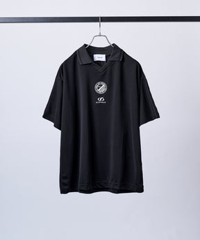 フロントプリント サイドライン ユニフォーム半袖Tシャツ