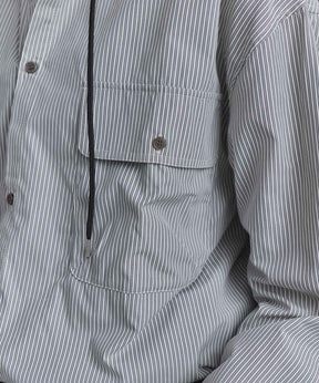 Long-sleeved Shirt Hoodie / 長袖シャツパーカー